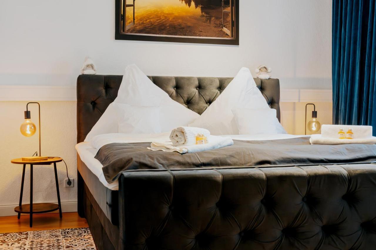 Blissplace 3 Zi Premium Apartment Nahe Getec Arena Mit Kingsize Betten Und Balkon Magdeburg Bagian luar foto